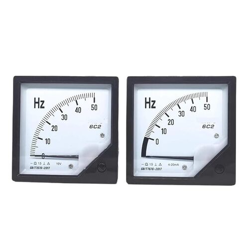 6C2-50HZ DC10V Pointer Type Frequency Table for Converter Analog Quantity 4-20mA 1Pcs(DC0-20mA) in Saudi Arabia