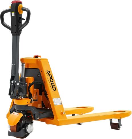 APOLLOLIFT رافعة البليت الكهربائية التي تعمل ببطارية الليثيوم شاحنة البليت الكلاسيكية سعة 3300 رطل 48 بوصة × 27 بوصة طول الشوكة مقبض متعدد الوظائف in Kuwait