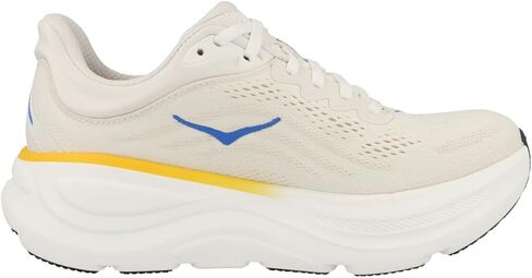 Hoka Women's Bondi 9 White/Grout 8.5 Medium in Saudi Arabia