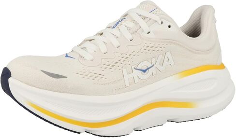 Hoka Women's Bondi 9 White/Grout 8.5 Medium in Saudi Arabia