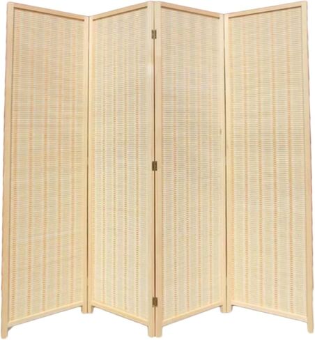 4-Piece Short Screen Partition, Privacy Screen, Foldable, Suitable for Living Room, Bedroom(120x40cm-4 Piece) in Saudi Arabia
