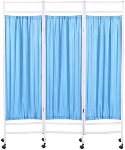 6-Foot High Mobile Medical Privacy Screen, 5-Panel Foldable Room Divider for Hospitals, Offices, Beauty Salons - Portable Privacy Solution for Adults in Saudi Arabia
