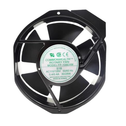 FP-108EXM S1B AC110/120V 0.4A 30/28W 172MM 17CM 17238 2-سلك مروحة التبريد in Kuwait
