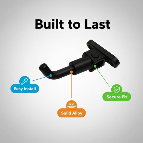 Kickstand Replacement for Segway Ninebot C2 Pro Electric Scooter – Durable Side Support Stand Replacement, High Toughness Scooter Aluminum Parking Kick Stand, Easy to Install Scooter Parts in Saudi Arabia