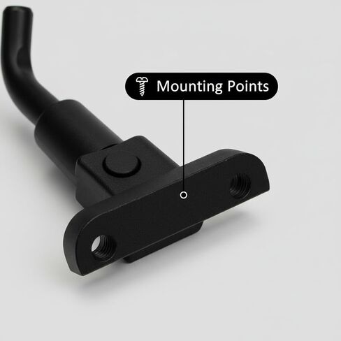 Kickstand Replacement for Segway Ninebot C2 Pro Electric Scooter – Durable Side Support Stand Replacement, High Toughness Scooter Aluminum Parking Kick Stand, Easy to Install Scooter Parts in Saudi Arabia