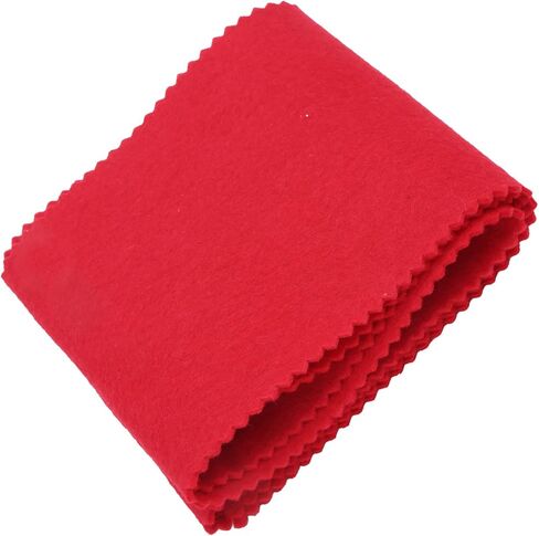 Piano Keyboard Cloth Felt Anti Dust Absorbing Cover Universal Dust Cleaning Protection Accessories for Piano Keyboard (Red) in Saudi Arabia
