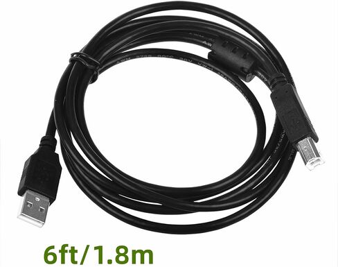 FITE ON 6ft وصلة كابل USB الرصاص لاستبدال KORG لوحة المفاتيح MIDI تحكم MICROKEY2 AIR 25 37 49 61 الرصاص in Saudi Arabia