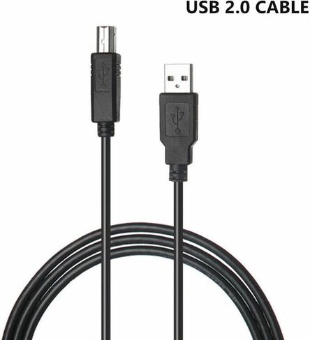 FITE ON 6ft وصلة كابل USB الرصاص لاستبدال KORG لوحة المفاتيح MIDI تحكم MICROKEY2 AIR 25 37 49 61 الرصاص in Saudi Arabia