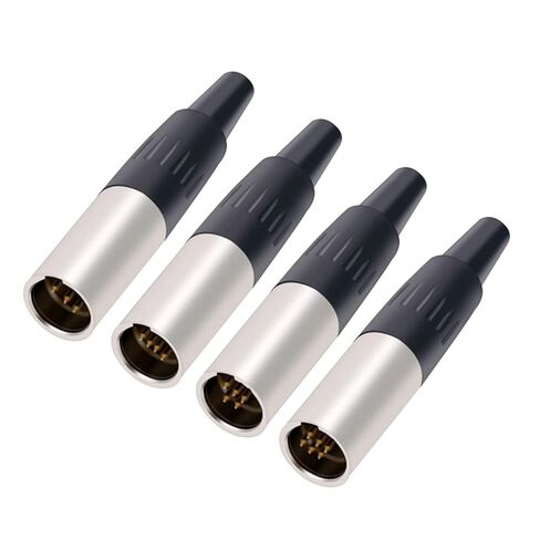 10Pcs/lot Mini XLR 3Pin 4Pin 5Pin 6Pin Female Jack Plug Soldering MIC Cable Wire Connector Small XLR Socket Microphone Plug Jack(10xF 3P) in Saudi Arabia