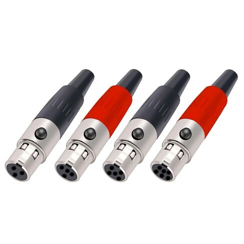 10Pcs/lot Mini XLR 3Pin 4Pin 5Pin 6Pin Female Jack Plug Soldering MIC Cable Wire Connector Small XLR Socket Microphone Plug Jack(10xF 3P) in Saudi Arabia