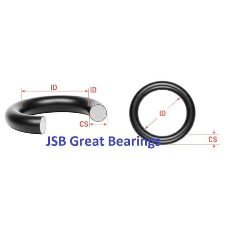 O-Ring Seals 135 48.90x2.62 NBR for Cylinders Shaft Nozzles Engines Pipe Joints AS568-135 in Saudi Arabia