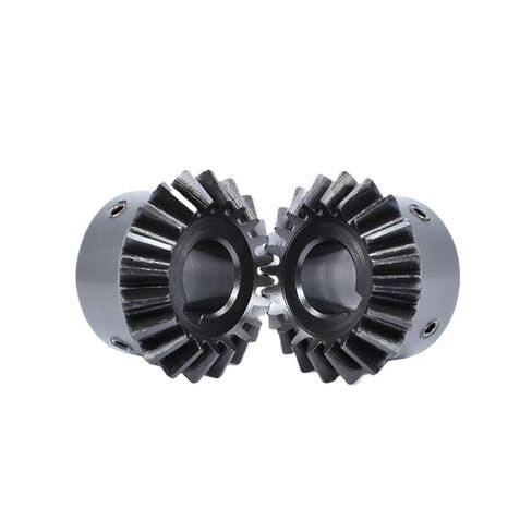 Bevel Gear 90 Degree Bevel Gear Carbon Steel Hardened Tooth Surface 1:1 Bevel Gear(20) in Saudi Arabia