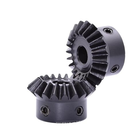 Bevel Gear 90 Degree Bevel Gear Carbon Steel Hardened Tooth Surface 1:1 Bevel Gear(20) in Saudi Arabia