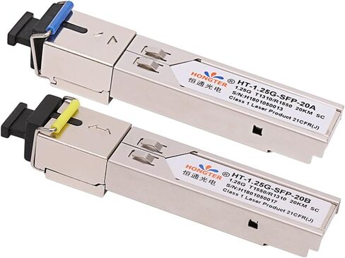Gigabit Single Mode Single Fiber Optical Module LC Port 1.25G 1310/1550nm Optical Fiber Module 20KM Optical Module(SFP+—10G-10KM) in Saudi Arabia