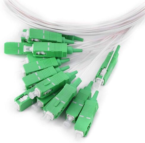 Mini 1x16 Fiber Optic Splitter, SC PLC Type Optical Splitter with Low Insertion Loss High Return Loss, for Home Wiring Engineering Project Fiber LAN in Saudi Arabia