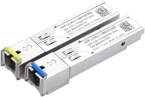 Industrial-Grade Gigabit Single-Mode Single-core Optical Module 1.25G 2.5G 3G 20km Single Fiber Compatible with H3C and(3G 20km one Pair) in Saudi Arabia