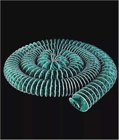 Industrial Ventilation Hose,Flexible Canvas Duct Hose,Insulated Air Ducting for HVAC Dryer Vent Utility Blower Exhaust Fans(80mm/3.1inch,L200cm/78.74in) in Saudi Arabia