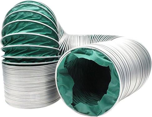 Insulated Flexible Duct Hose for Tight Spaces: Heavy Duty Ventilation for Dryer, HVAC, Garage Exhaust, Blower & Fume Extraction, Flame Retardant(800cm,110mm/4.3in) in Saudi Arabia