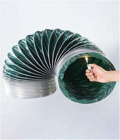 Flexible Ducting Ventilation Duct Hose,32.8ft Long Flexible Duct Hosing,Wear-Resistant & Tear-Proof Exhaust Ventilation Hose(500mm/19.7inch) in Saudi Arabia