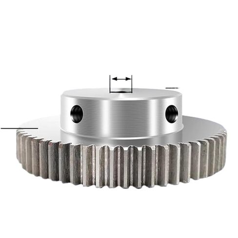 Single and Double Row Gear 45 Steel Hardened Tooth Surface Gear 45 Degree Inclined Industrial Transportation Rotating Spiral in Saudi Arabia