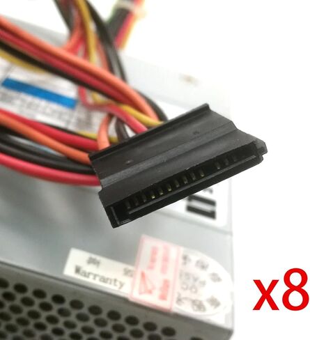 لـ ST-250MAC-05E مصدر طاقة DVR 250 وات 8 * SATA PSU in Saudi Arabia