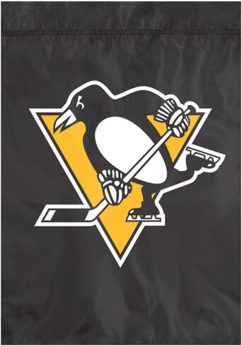 Party Animal NHL Team Premium Garden Flag, 12.5" x 18" Double-Stitched Nylon, Outdoor House Décor for Yard, Porch & Garden, Pittsburgh Penguins in Saudi Arabia