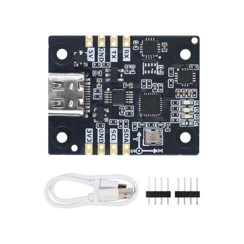 Yahboom 9-axis Module Accelerometer,Gyroscope,Magnetometer,Digital Motion Processor,AHRS Algorithm,Pitch, Roll Yaw Angle Data,Suitable for Drone Robot Orientation in Saudi Arabia