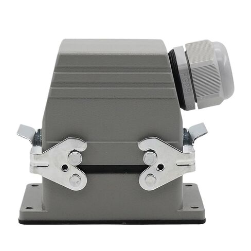HDC-HSB-012 موصل عالي التحمل 12 دبابيس أساسية مستطيلة مقبس الطيران الصناعي تيار كبير 35A 1 قطعة (الخط العلوي) in Kuwait