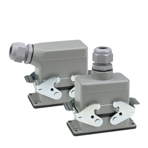 HDC-HE-012 Rectangular Heavy-Duty Connector, 12-core Aviation Industry Socket 550V 16A 1Pcs(4) in Saudi Arabia