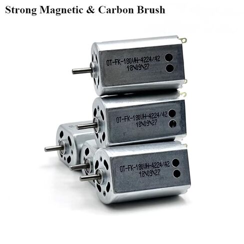 FK-180VH-4224 Mini 180 Motor DC 3V 3.7V 4.2V 20000RPM High Speed Carbon Brush Strong Magnetic 20mm Motor 1Pcs in Kuwait