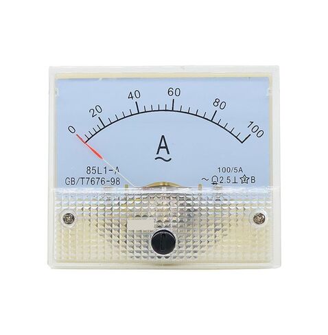 85L1 AC Pointer Type Analog Current Meter Panel 1A 2A 3A 5A10A 15A 30A 50A 400A 500A Mechanical Ammeter 1Pcs(Custom Made) in Saudi Arabia