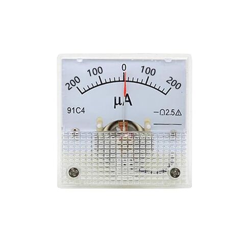 91C4-UA مؤشر تيار مستمر نوع مقياس التيار الكهربائي 50A -0-100A 200A 300A لوحة الميكانيكا التناظرية الجدول 1 قطعة (100UA -0-100UA) in Saudi Arabia
