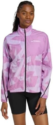 adidas Women's Terrex Multi Printed Trail Running Wind Jacket in Saudi Arabia