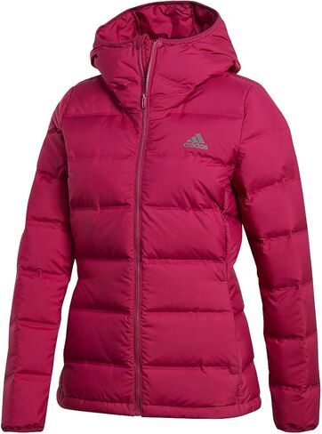adidas outdoor Helionic Hooded Jacket Power Berry XS in Saudi Arabia