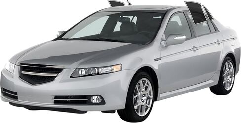 طبقة تظليل النوافذ مسبقة القطع من AUTOTEK، جميع جوانب السيارات، حماية من أشعة الشمس، حماية الخصوصية، زجاج مضاد للكسر، طبقة من طبقتين، أي مجموعة تظليل ملونة لـ Acura TL 2004-2008 in Saudi Arabia