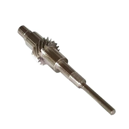 Chrome-Plated Small Module helical Gear Shaft Non-Standard Transmission Shaft in Saudi Arabia