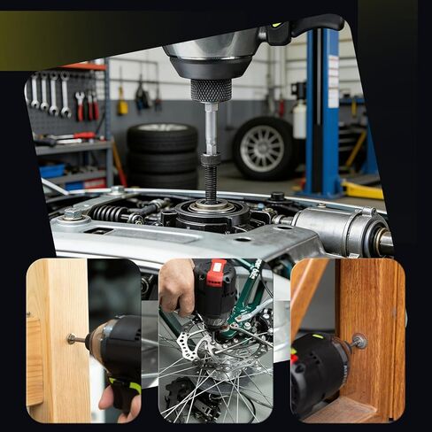 2 بوصة 3/16 "SAE Hex Head Allen Wrench مثقاب، 10 قطع مجموعة لقم سداسية من الصلب S2 من تايوان الصناعية، 1/4" ساق سداسية، لقم مفاتيح ألين مغناطيسية بآلة CNC للإصلاحات الثقيلة والأعمال اليدوية in Kuwait