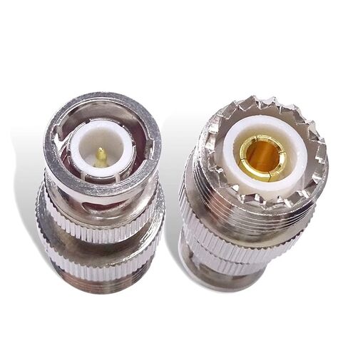 B N C Male Plug to SO239 U H F Female PL-259 Jack RF Coaxial Adapter Cable Connector C20066 1Pcs in Kuwait