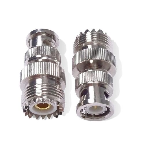 B N C Male Plug to SO239 U H F Female PL-259 Jack RF Coaxial Adapter Cable Connector C20066 1Pcs in Kuwait