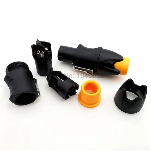 1pcs Speakon Connectors 4 Core Male Audio Amplifier Power Speaker Connector in Saudi Arabia