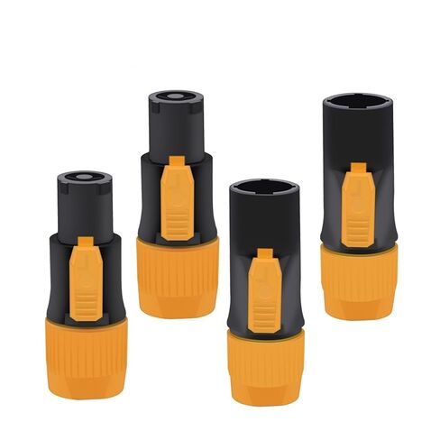 100Pcs 20A Powercon LED Large Screen Power Plug PA66 Flame-Retardant Industrial Power Connector Out/in(100xF) in Saudi Arabia
