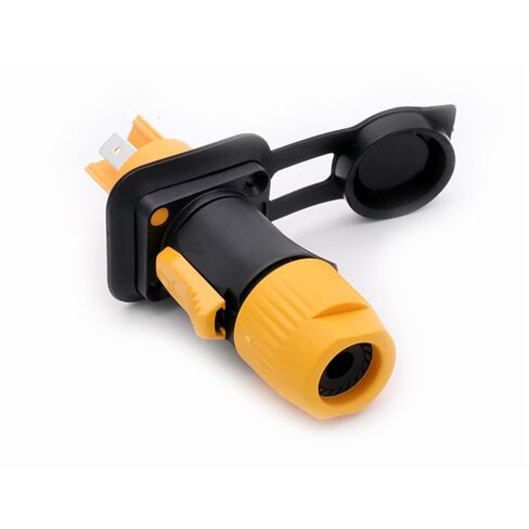 100Pcs 20A Powercon LED Large Screen Power Plug PA66 Flame-Retardant Industrial Power Connector Out/in(100xF) in Saudi Arabia