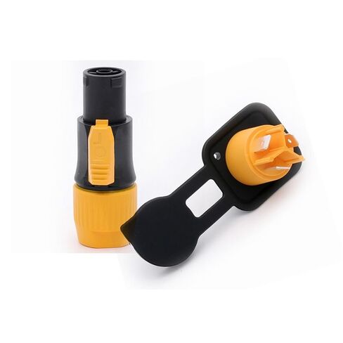 100Pcs 20A Powercon LED Large Screen Power Plug PA66 Flame-Retardant Industrial Power Connector Out/in(100xF) in Saudi Arabia