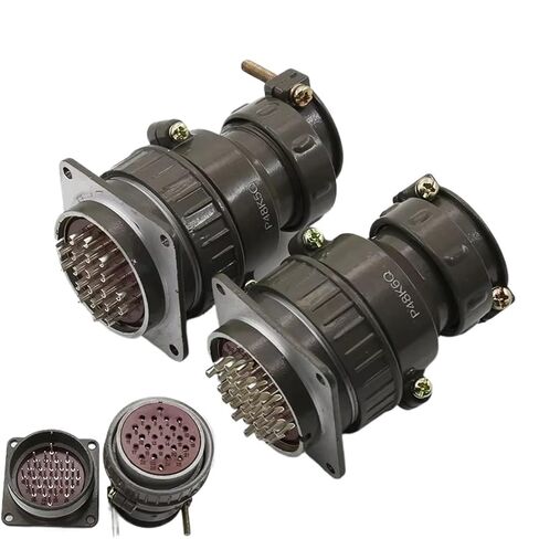 20, 26 Pin Aviation Socket P48 Industrial Connector Mounting Diameter 48 Mm 1Pcs(26 pins) in Saudi Arabia