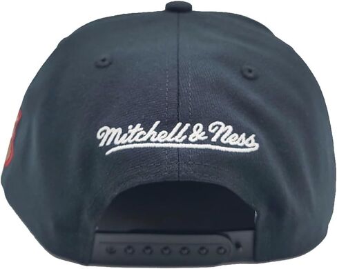 قبعة ميتشل آند نيس فيلادلفيا 76ers الجديدة من NBA Stripes Black Era Snapback Hat in Kuwait