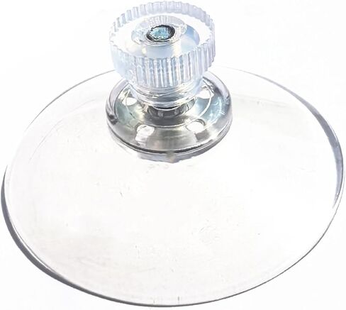 10PCS Suction Cup 41 mm Glass Suction Pads Clear PVC Sucker Pads Suction Holder Without Hooks for Bathroom Wall Door Glass Window Car Shade M5X10 in Saudi Arabia