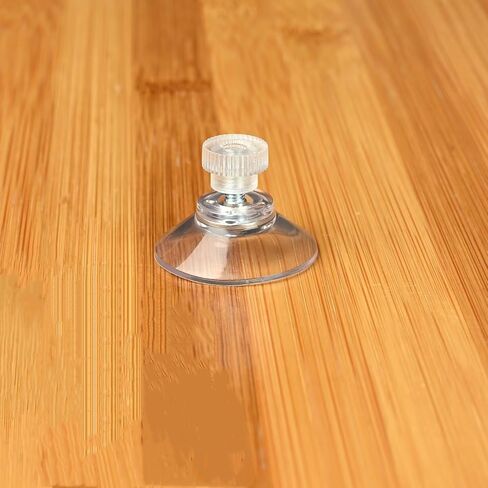 10PCS Suction Cup 41 mm Glass Suction Pads Clear PVC Sucker Pads Suction Holder Without Hooks for Bathroom Wall Door Glass Window Car Shade M5X10 in Saudi Arabia