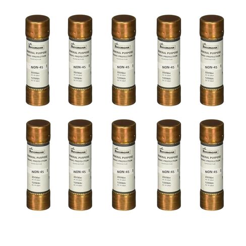 10 عبوات NON-45A غير 45 أمبير لمرة واحدة، غير 45 فئة الحد الحالي K5 خرطوشة الصمامات in Kuwait