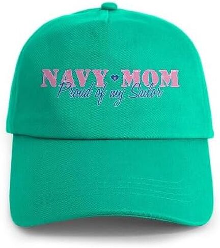 CafePress Navy Mom Proud of My Sailor Cap Adjustable Baseball Cap in Saudi Arabia