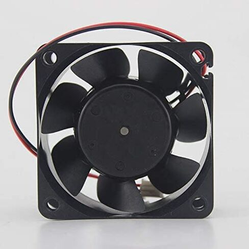 مروحة تبريد YD6025HSL 12V60mm - بديلة لجهاز Bitmain Antminer APW3 / APW7 / APW17 / APW12 / APW11A1216‑1A PSU (محرك نحاسي + محامل فولاذية، 0.3 أمبير) in Kuwait